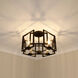 Marco 4 Light 16 inch Matte Black Flush Mount Ceiling Light